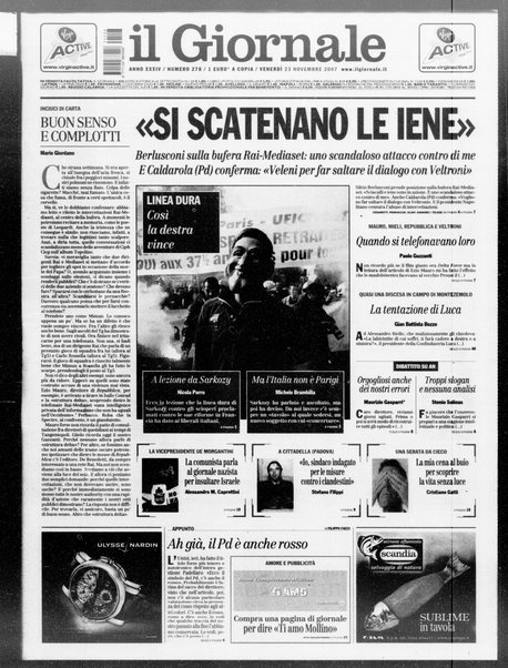 Il giornale : quotidiano del mattino